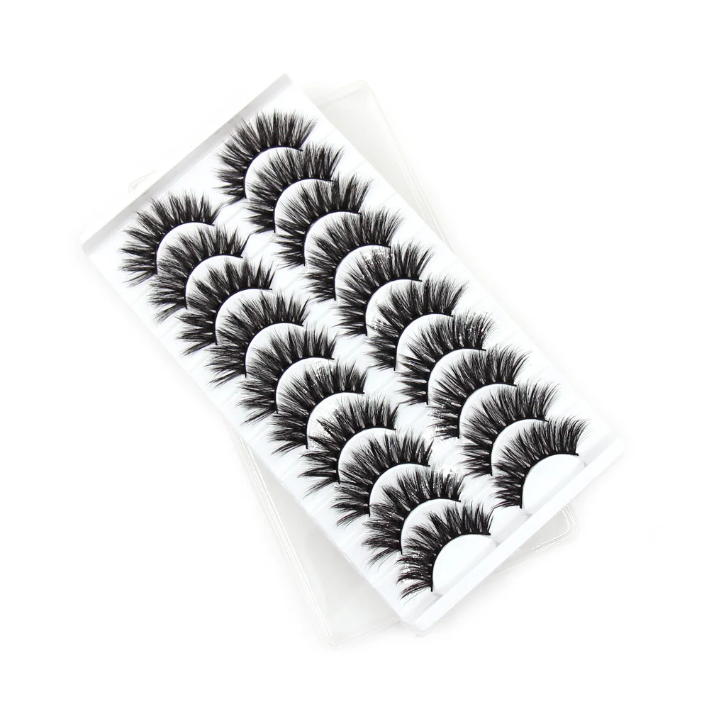 Makeup 3D Faux Mink Lashes Natural Fluffy False Eyelashes  Wholesale Wispy Thick Long  Natural Eye Makeup Tools Eye Lashes 3DA39