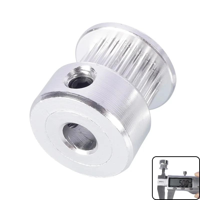 3D Printer Aluminium Alloy GT2 Timing Pulley 20/36/40 Teeth Bore 5mm/8mm for GT2 Timing belt Width 6mm RepRap 3D Printer Parts