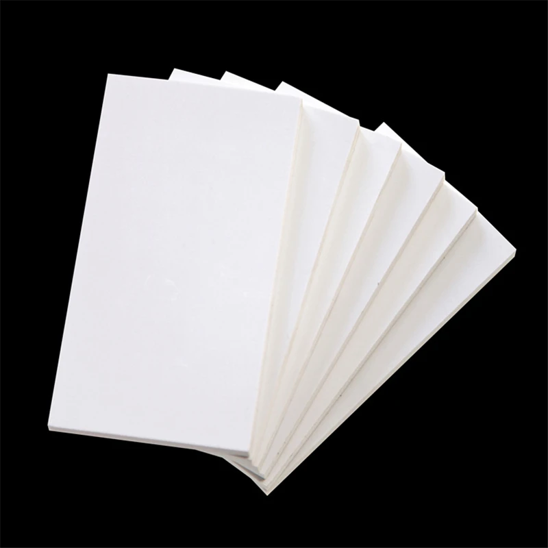 10pcs 300x200mm 1-9mm Thickness DIY Foam Board Model PVC Foam Sheet Board White Color Foamboadrd Model Plate