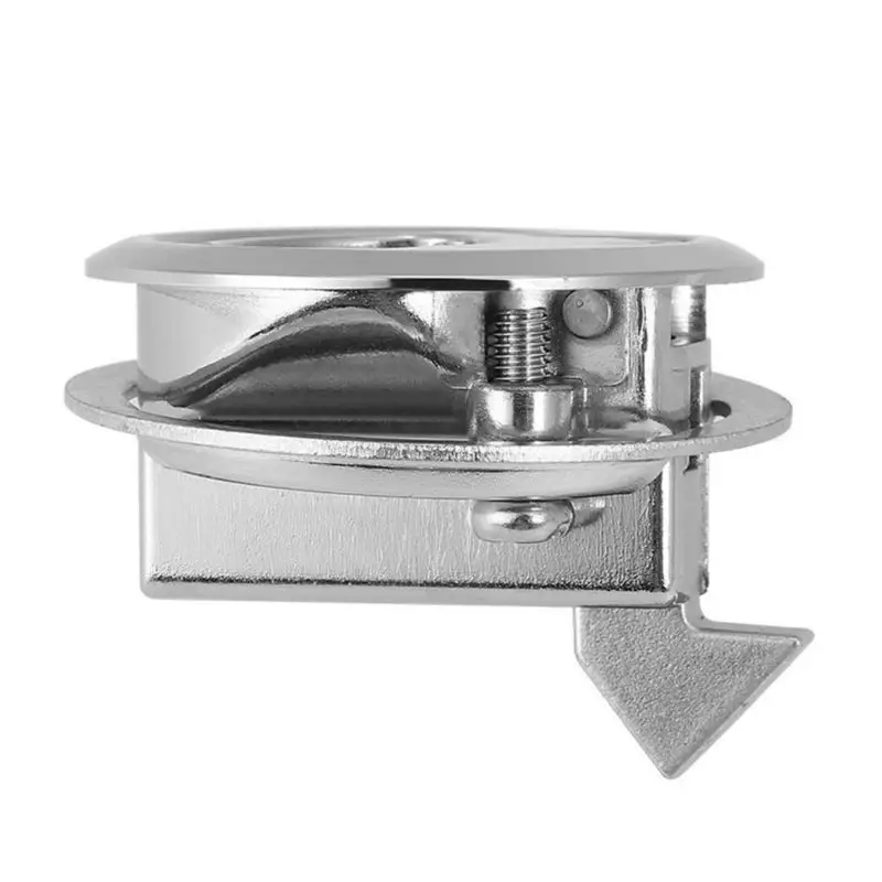 Marine Boat Stainless Steel Flush Pull Hatch Latch For RV Caravan Boat Dropshipping