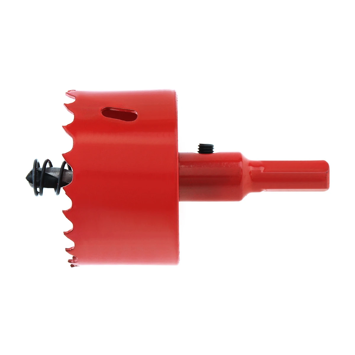 50mm M42 Bi-Metal Hole Saw Drilling Hole Cut Tool with Sawtooth and Spring Wood Drilling for PVC Plate / Woodworking