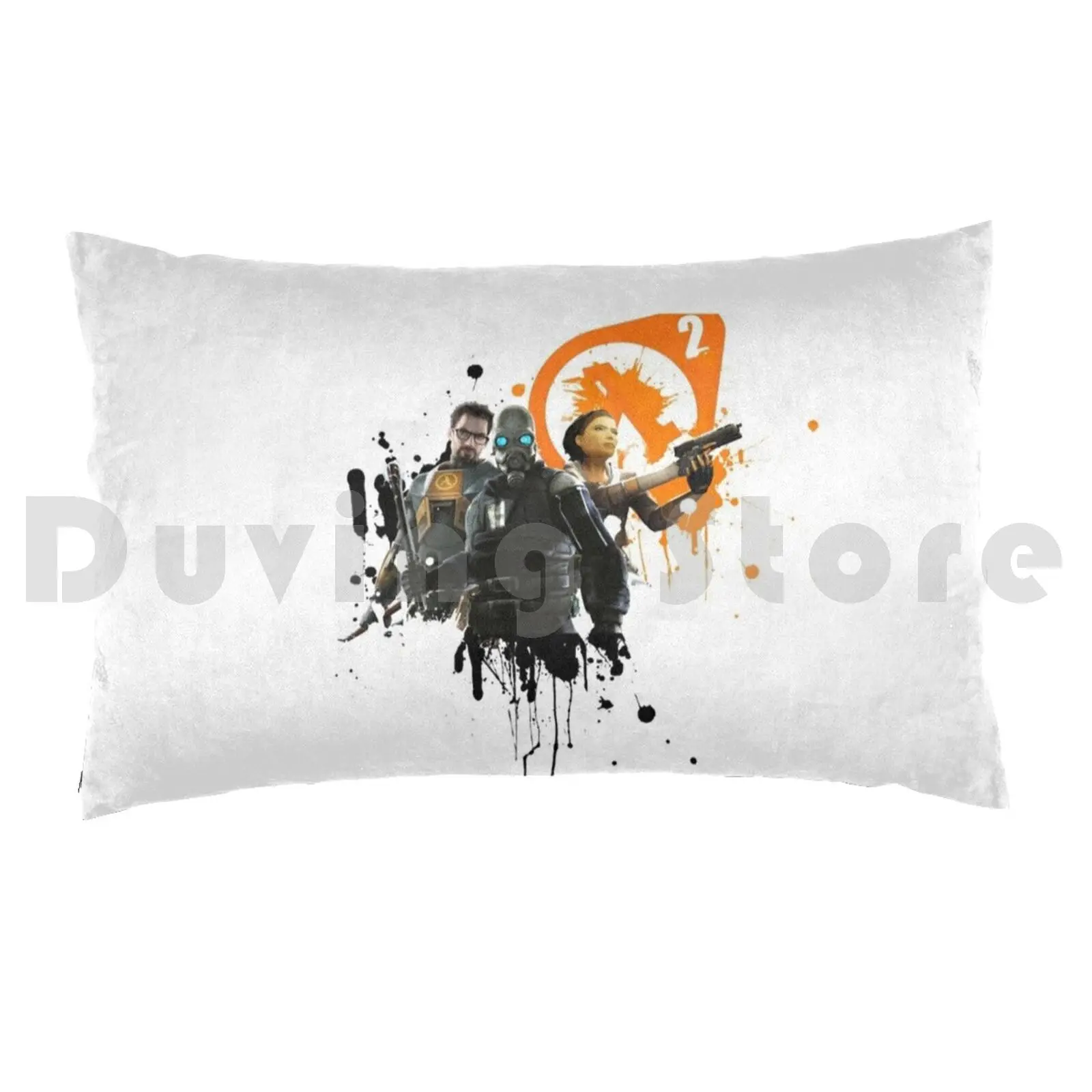 Half-Life Pillow Case DIY 50*70 Half Life Half Life Artwork Half Life Design Half Life Half Life 2 Freeman