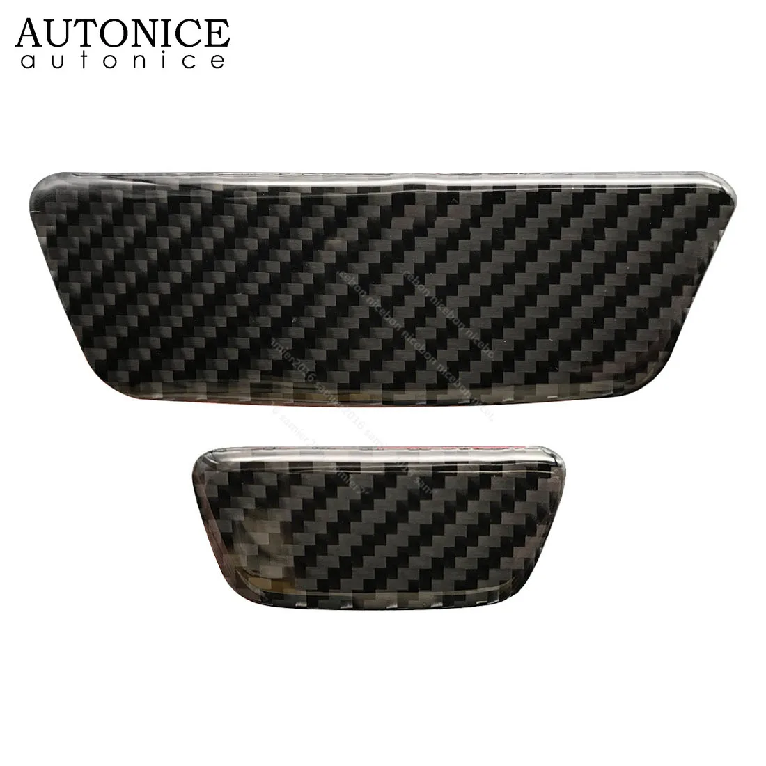 100% True Carbon Fiber Glove Box Handle Cover Trim Fit for Ford Focus MK3 2012 2013 2014 2015 2016 2017 2018 RS ST