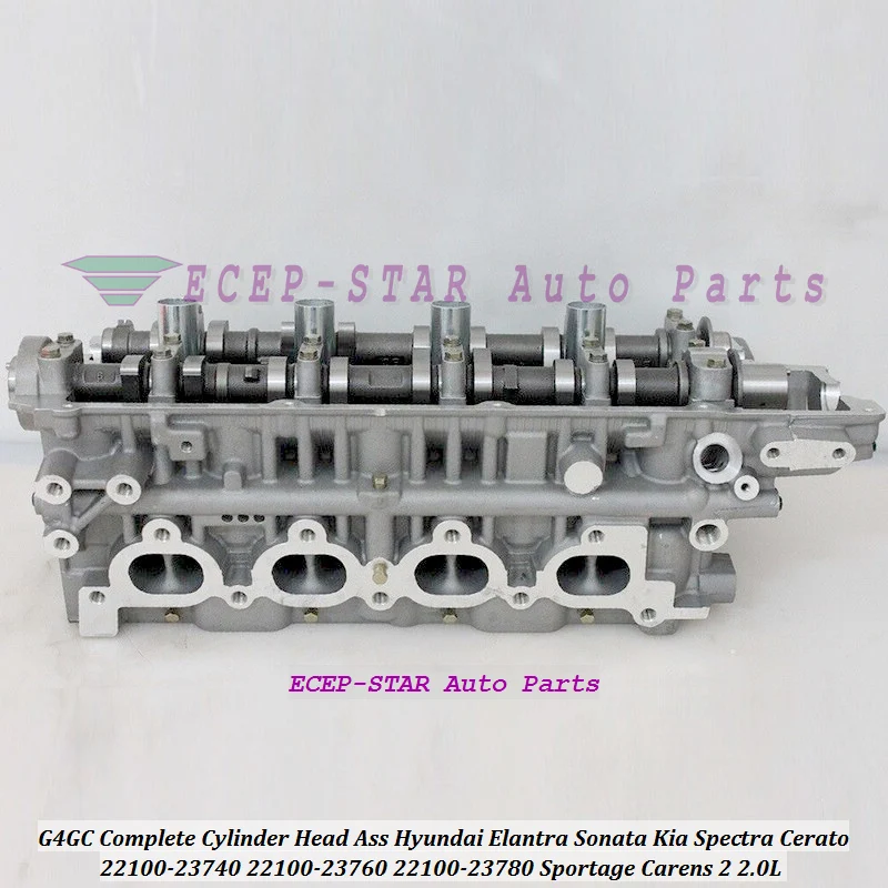 G4GC Complete Cylinder head ASSembly For Hyundai TUCSON Elantra For Kia Spectra Cerato Sportage Carens 22100-23760 22100-23740