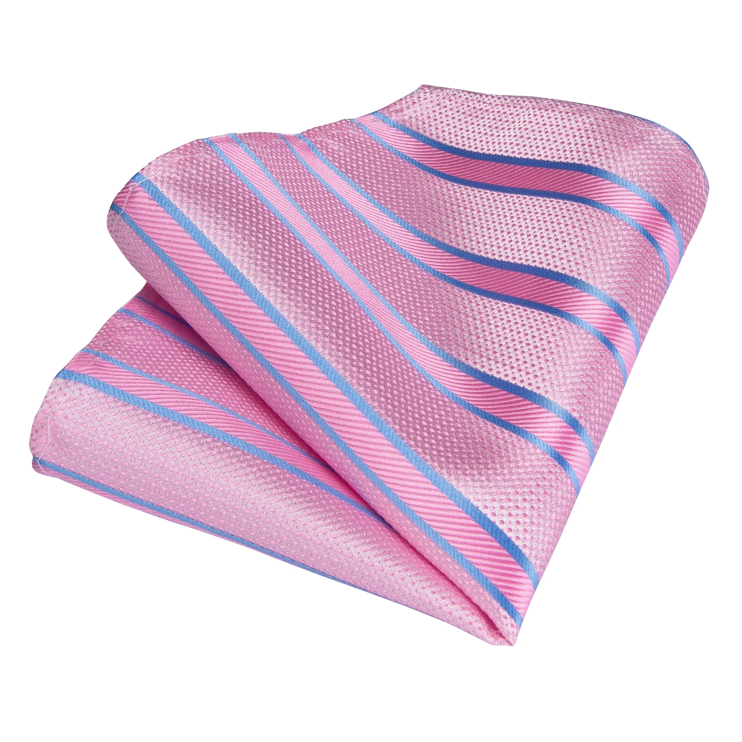 Hochwertiges Rosa Gestreiftes Paisley-Herrenkrawatten-Set 8cm Business Hochzeit Party Accessoires Herren Krawatte Einstecktuch-Set Herren Geschenk – Detail 12