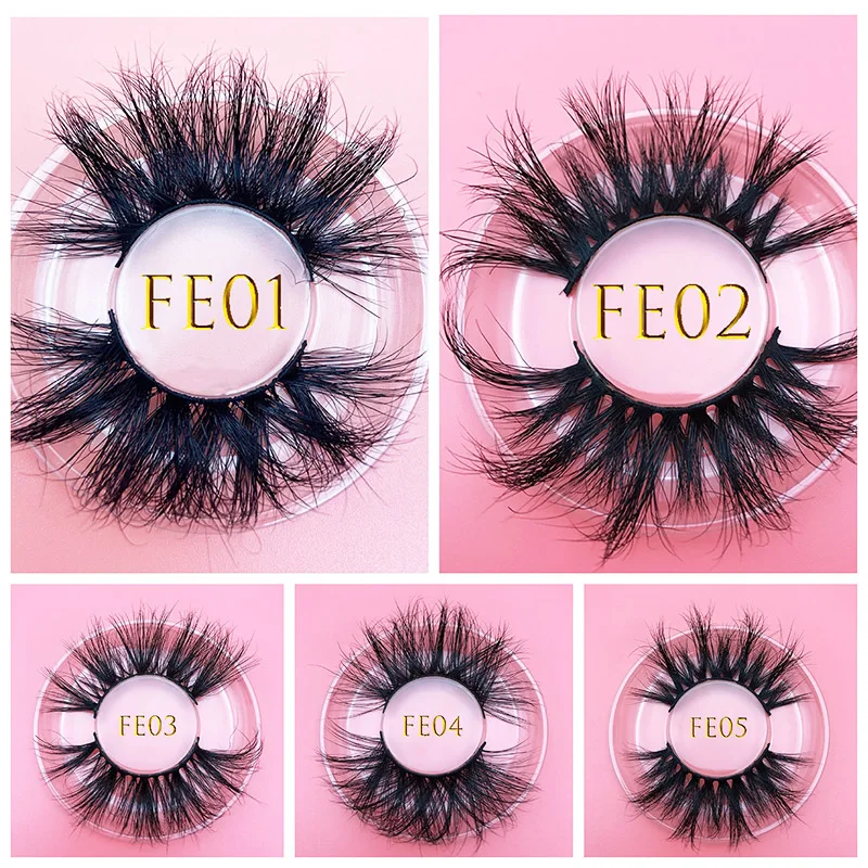 Wholesale MIKIWI 25mm 3D MINK Lashes 20/40/60 pairs False Eyelash In Bulk Custom Case Labels Soft Dramatic Long Makeup Eyelashes