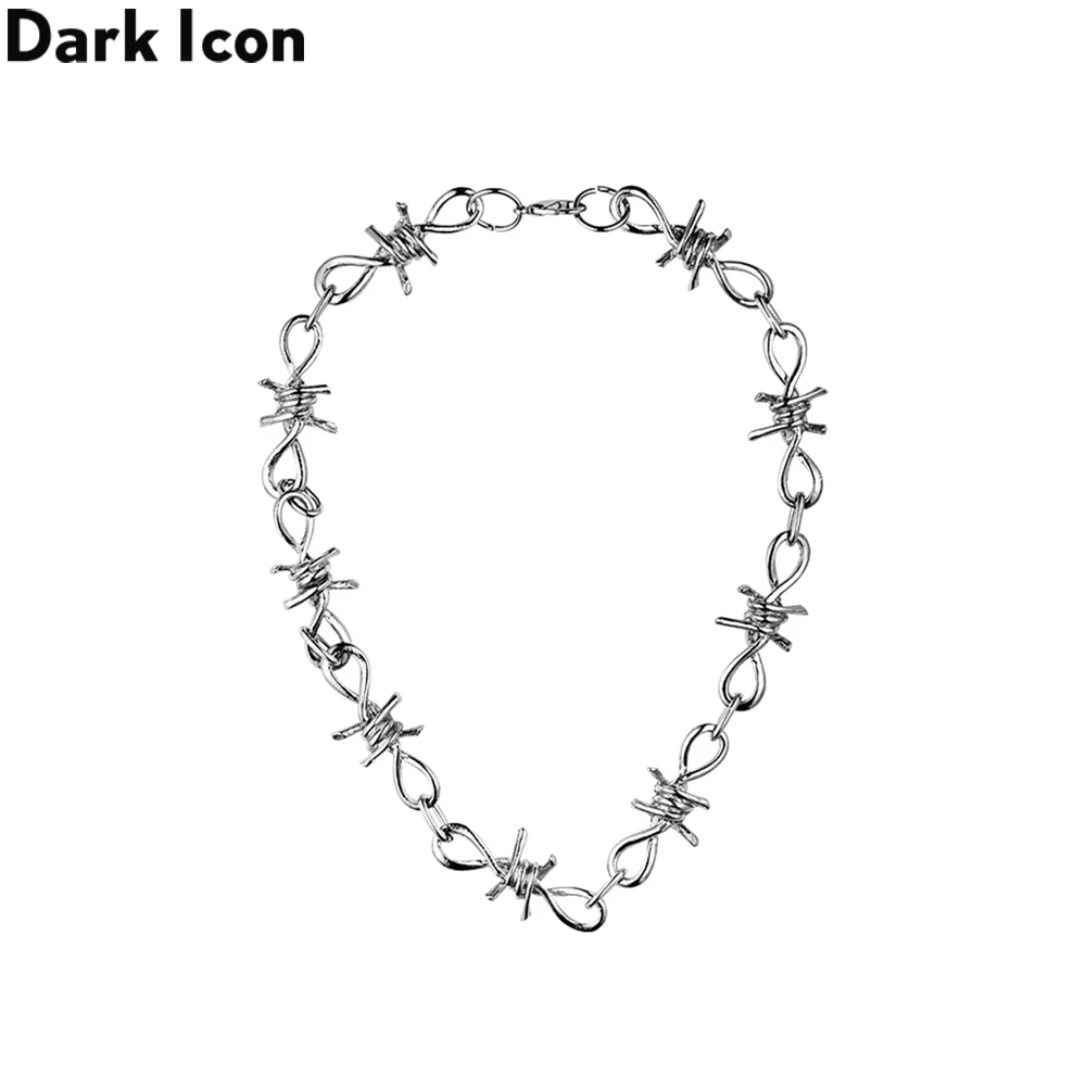 Diablo trendsetter men's and women's titanium steel awn thorn thorn Necklace