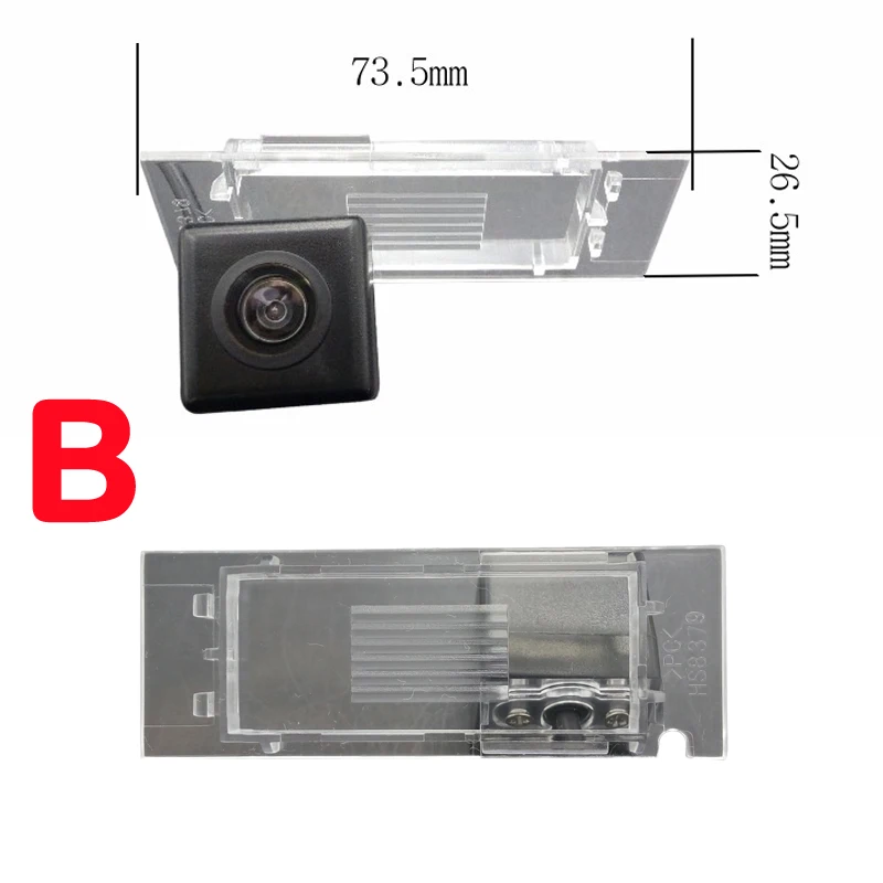 Cámara de visión trasera para coche, dispositivo con Chip de seguimiento inteligente, HD, CCD, para Renault Duster 2010 ~ 2014