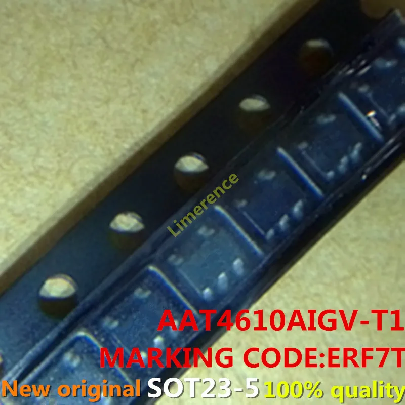 10PCS/lot AAT4610AIGV-T1 SOT23-5 MARKING CODE:ERF7T 