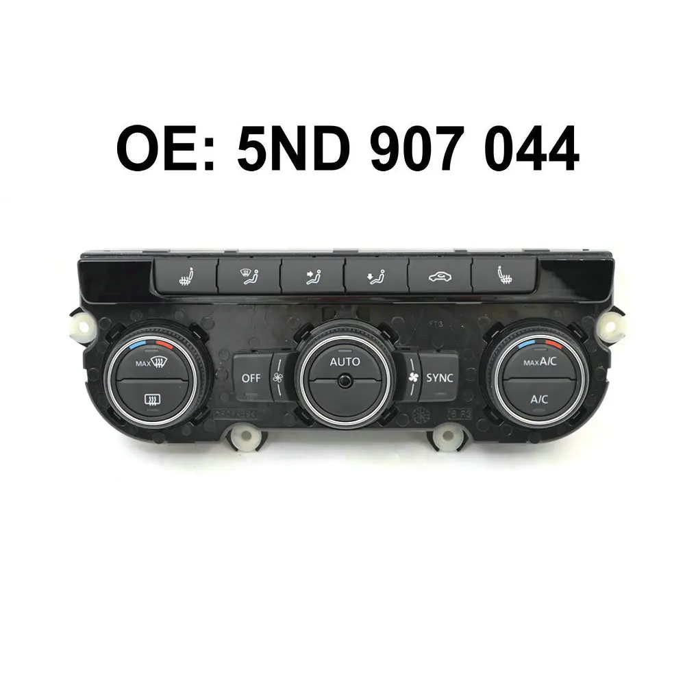 Climatronic air condition control panel switch ac seat heating for vw PQ 35 new tiguan cc golf mk6 5ND 907 044 C 5ND907044J 