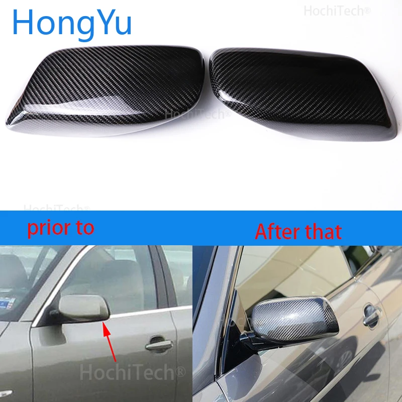 

True carbon fiber mirror mask For BMW 6 series E64 645Ci convertible 2004-2006 high quality carbon fiber mirror mask