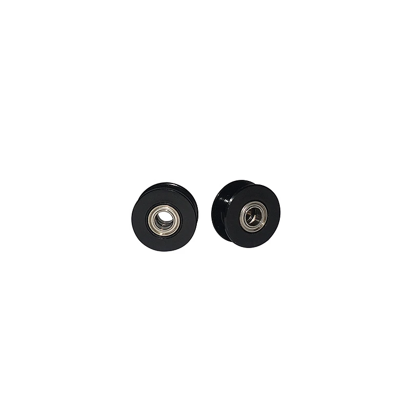 Free Shipping! 5pcs/Lot GT2 20 Teeth Bore Size 3mm 4mm 5mm 6mm 20T Black Ilder Timing Pulleys Without Teeth