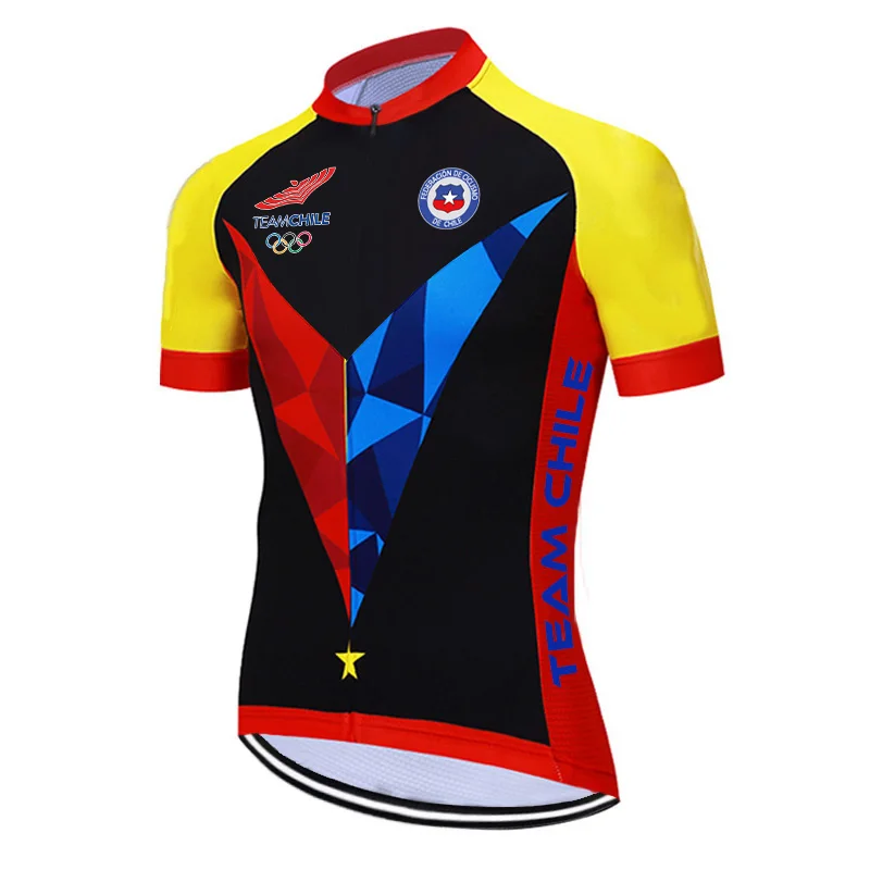 Chile Cycling Jersey Motocross Shirt MTB Bike Jacket Offroad BMX Mountain Bib Dry Breathable Men Sports Wear Chilean Clothing