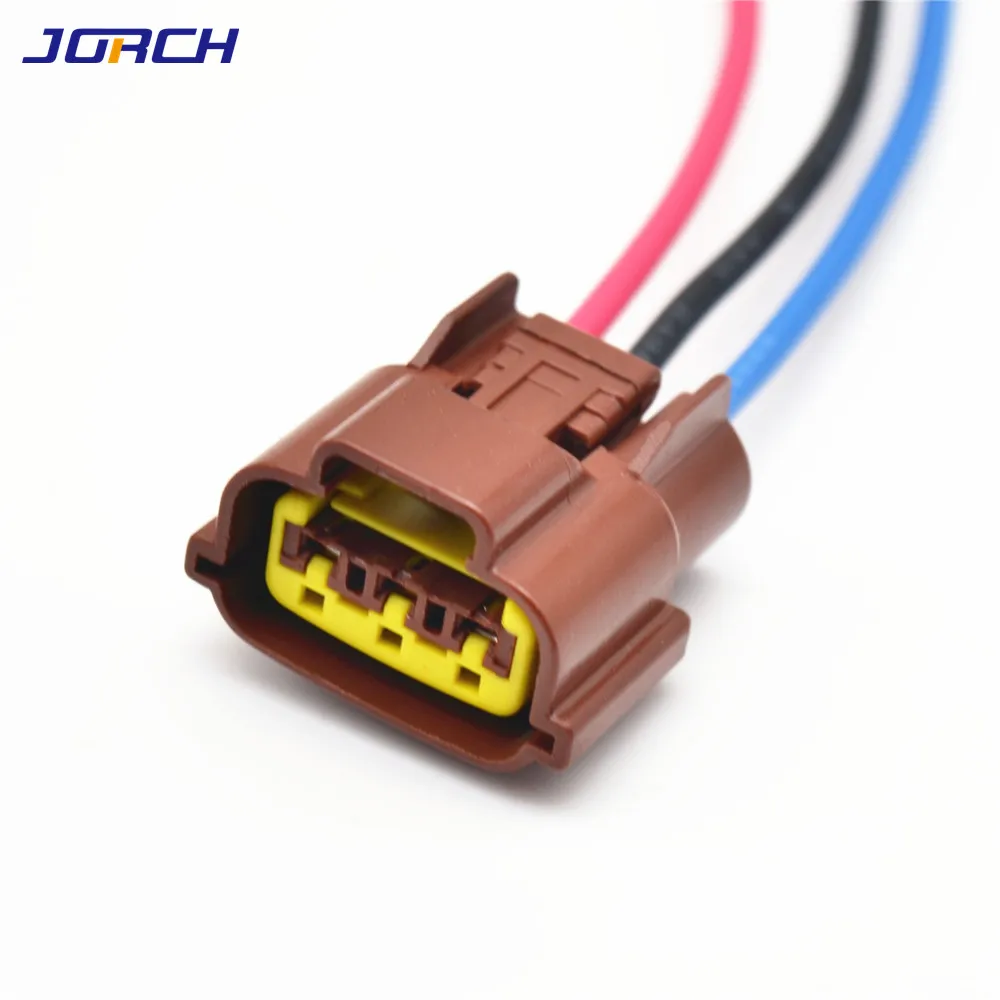 1 takım 3pin su geçirmez otomobil konektörü ateşleme bobini Sumitomo 6098-0142 ile 15cm UL1015 18AWG soket kablo demeti