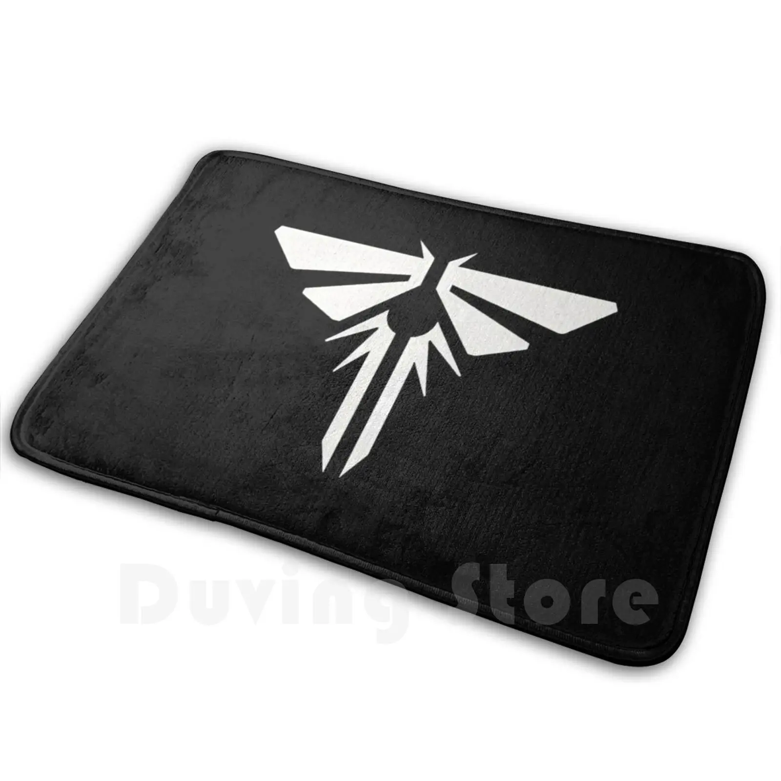 The Last Of Us Fireflies Logo Soft Non-Slip Mat Rug Carpet Cushion Tlou Thelastofus Joel Ellie Fireflies