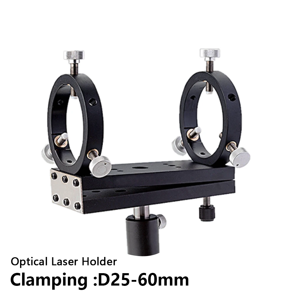 Quang Học Laser Giá Đỡ Kẹp D25-60mm Laser Quang Học Ống Laser Hình Tròn Quang Học Vật Lý Thí Nghiệm Chính Xác Nhạc Cụ