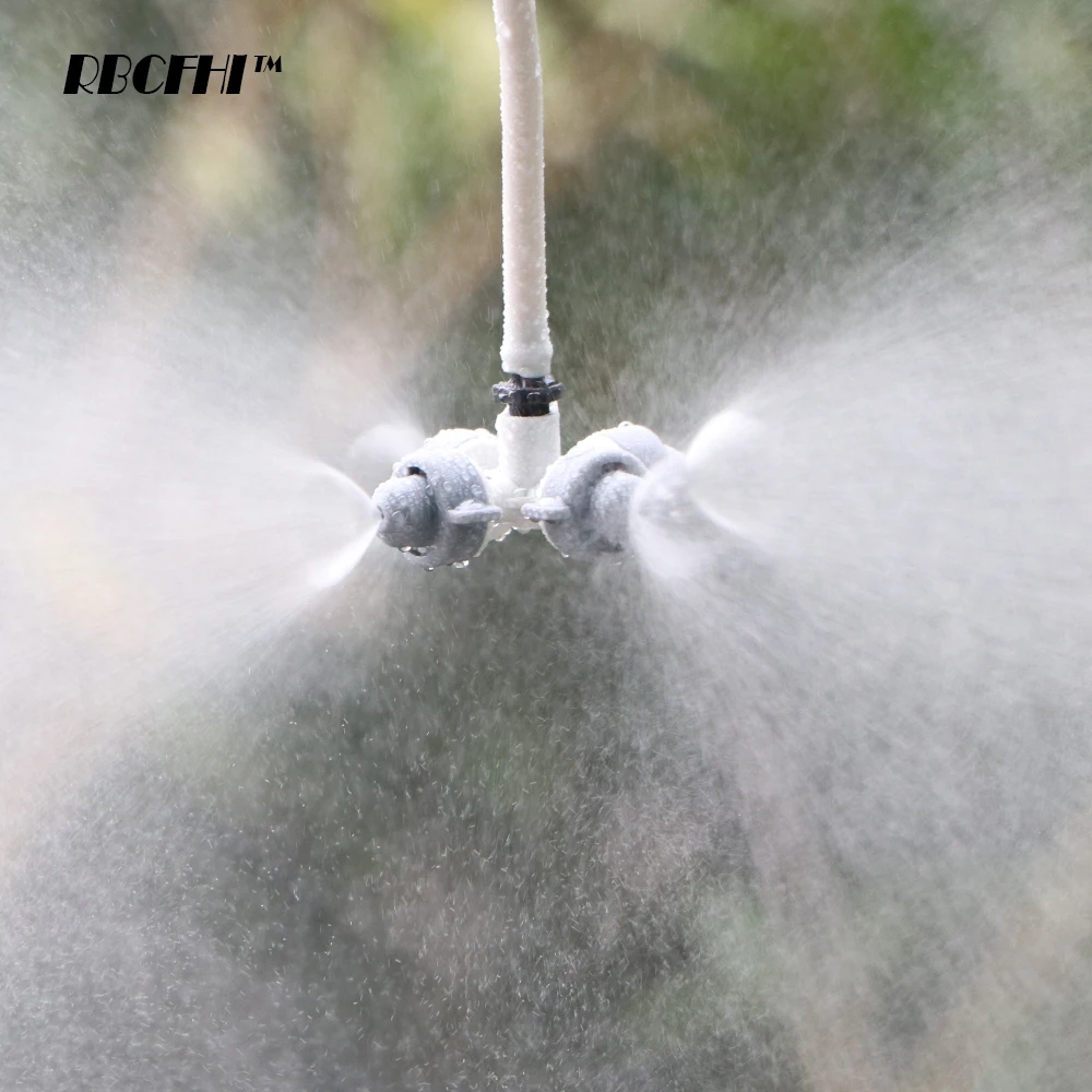 BRASMOYU 24 Types Misting Nozzles Spray Jet Greenhouse Balcony Bonsai Micro Foggers Garden Cooling Watering Irrigation Sprinkler