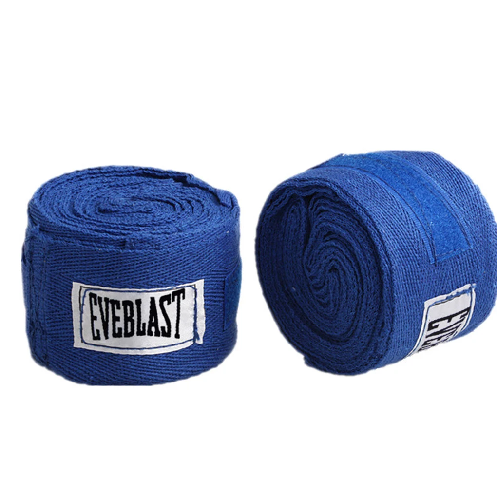 2 Rolls 3M Cotton Sports Strap Boxing Bandage Sanda Muay Thai Taekwondo Hand Gloves Wraps