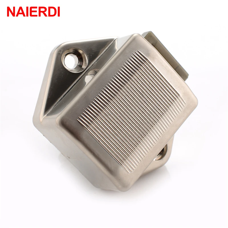 NAIERDI 10PCS Camper Car Push Lock 20mm RV Caravan Boat Motor Home Cabinet Drawer Latch Button Locks For Furniture Hardware