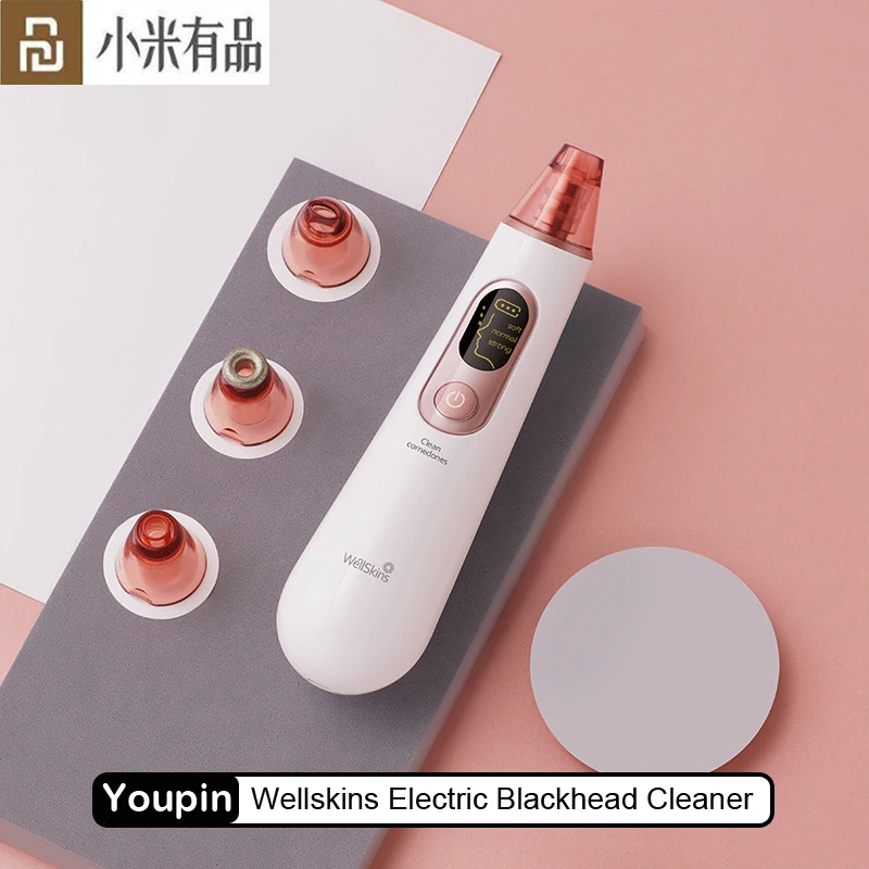 Youpin Electric Wash Pore Cleaner Blackhead Cleaner Apparatus to Blackhead Cosmetology Apparatus for Skin Care SPA Facial Care