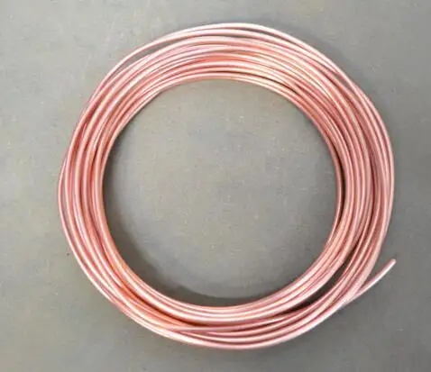 Refrigerator Parts Copper Capillary Tube diameter 2.2mm thickness 0.6cm