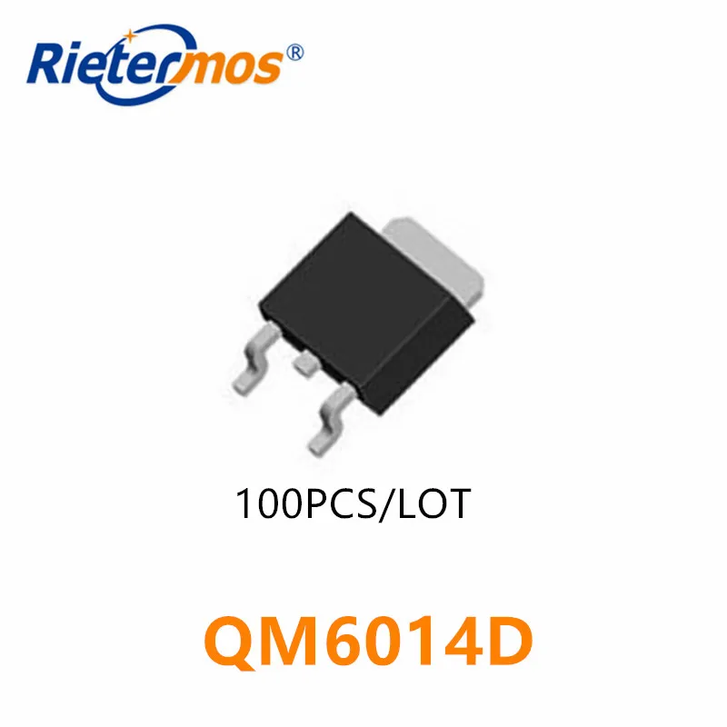 100PCS N-CHANNEL 60V QM6014D QM6014 TO252 고품질