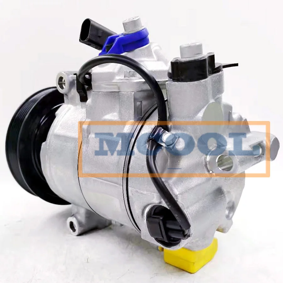 Car AC Compressor For AUDI A6 Quattro Q5 S4 S5 4F0260805AB 4F0260805AF 4F0260805AFX 4F0260805H 4F0260805R 4F0 260 805H 6SEU