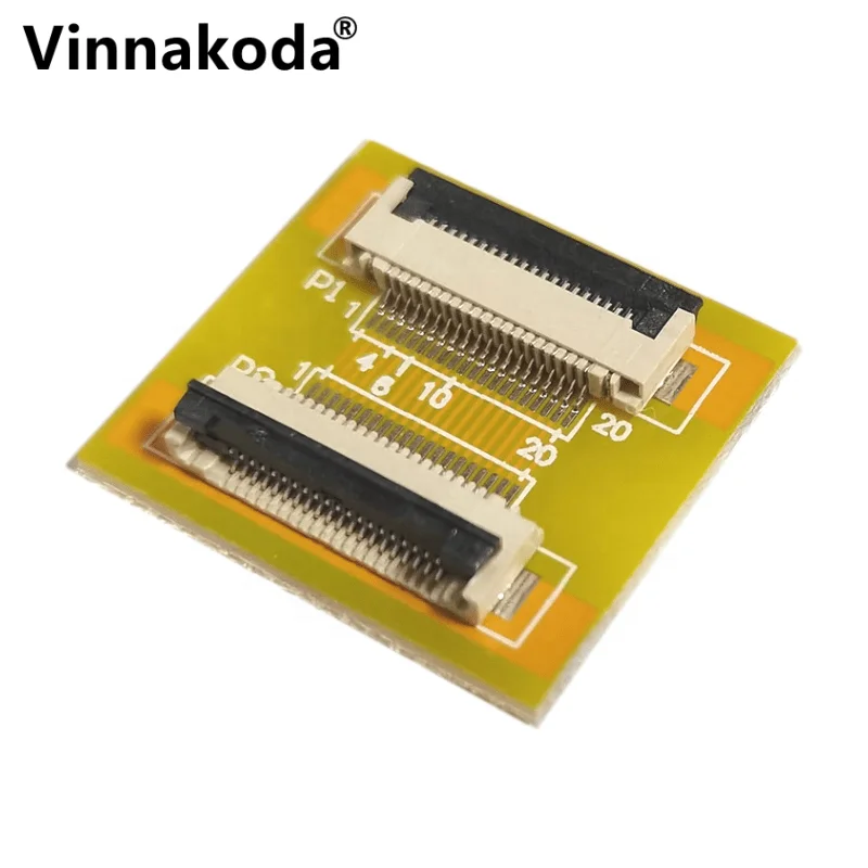 2PCS FFC/FPC extension board 0.5MM to 0.5MM 20P adapter board