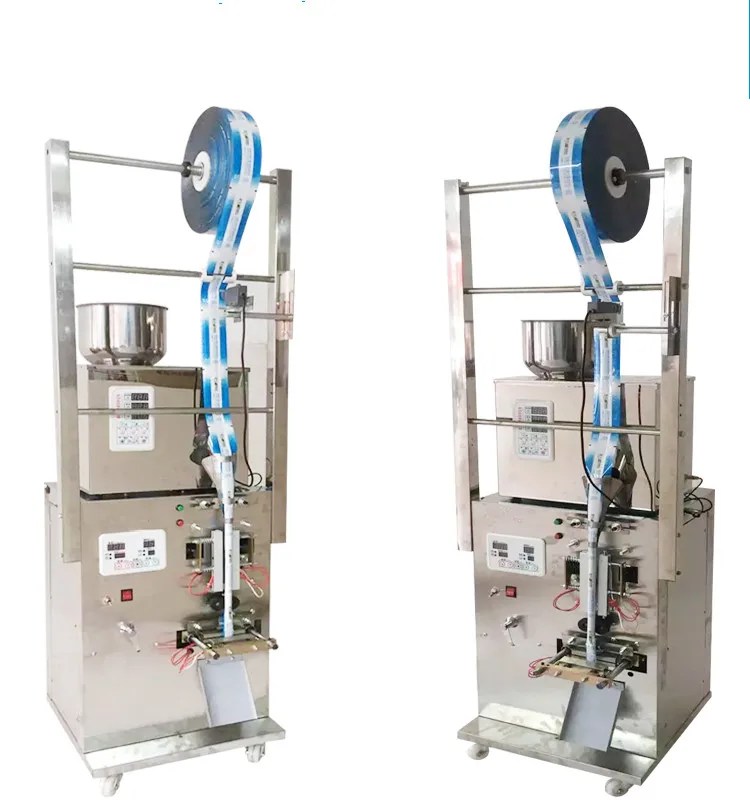 2-200g small pouch sachet tea bag making machine, weighing and packaging machine