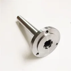 Spindle Shaft Diameter 25mm Length 203mm Chuck Flange Back Plate Base Adapter Fit  K11-80 80mm