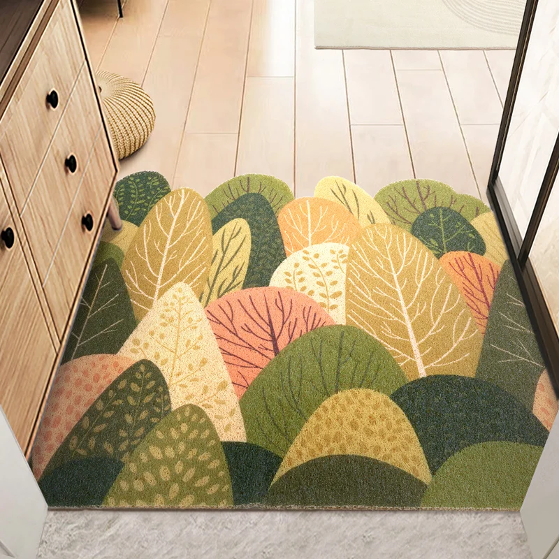 Large Non Slip Rubber Back Door Rug, Entrance Doormat, Indoor and Outdoor Carpet, Bathroom Mats, Low Profile