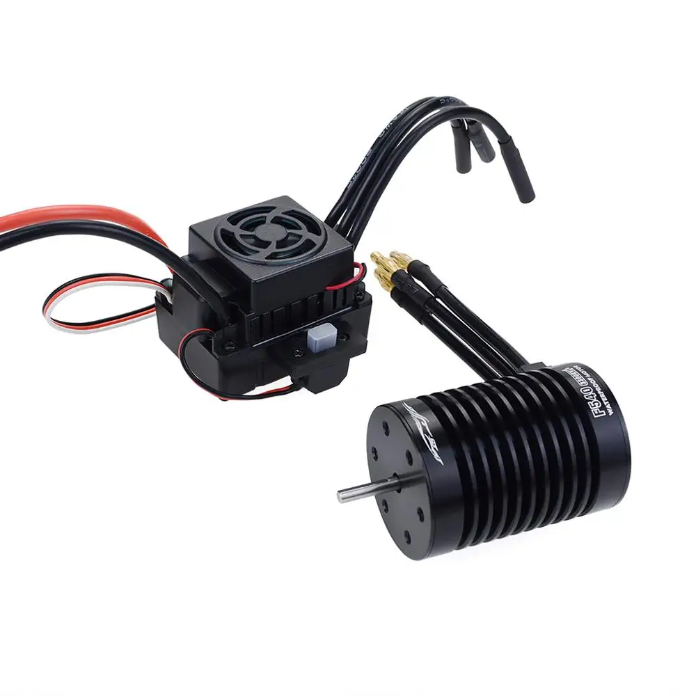 Waterproof 3660 3650 F540 2300KV 2600KV 3100KV 3300KV 3900KV 4370KV Brushless Motor 60A ESC for 1/10 Truck RC Car