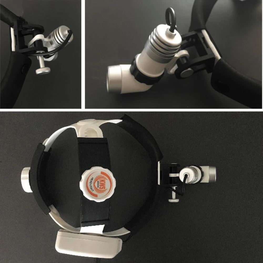 Dental ENT Surgical Medical Operation Examination Wireless Integrated LED 3W Headlight Headlamp Surgery Head Light Lamp Pets
