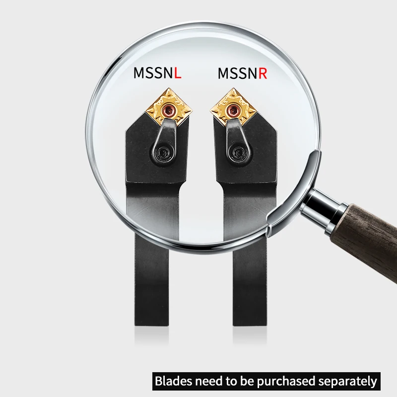 MSSNR1616H12 MSSNR2020K12 MSSNR2525M12 Porte-outil de tournage externe, 1 pièce outil de tour a metaux, SNMG Inserts en carbure, MSSNR usinage metal