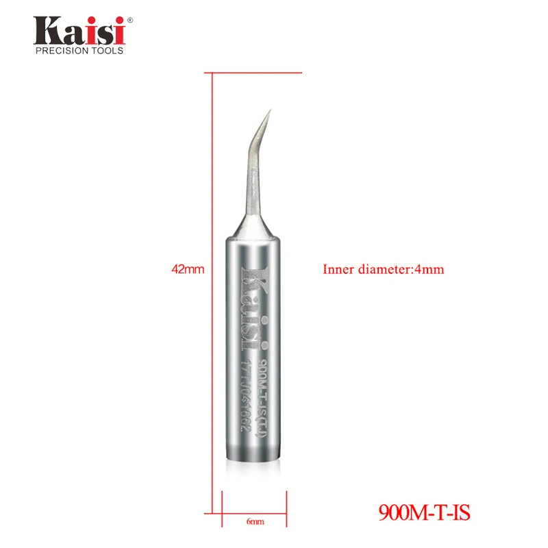 Kaisi 1Pcs Original 900M-T-I/เป็นออกซิเจนฟรีทองแดงหัวแร้งเคล็ดลับ Ultra-Fine Soldering Iron หัวเชื่อมเครื่องมือ