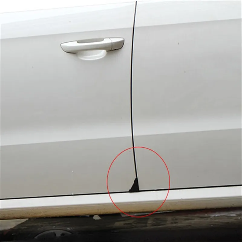 Silicone Car Front Door Corner Anti-Collision Protector Cover Anti-Scratch Stickers Decals Door Corner Cover Anti-collision