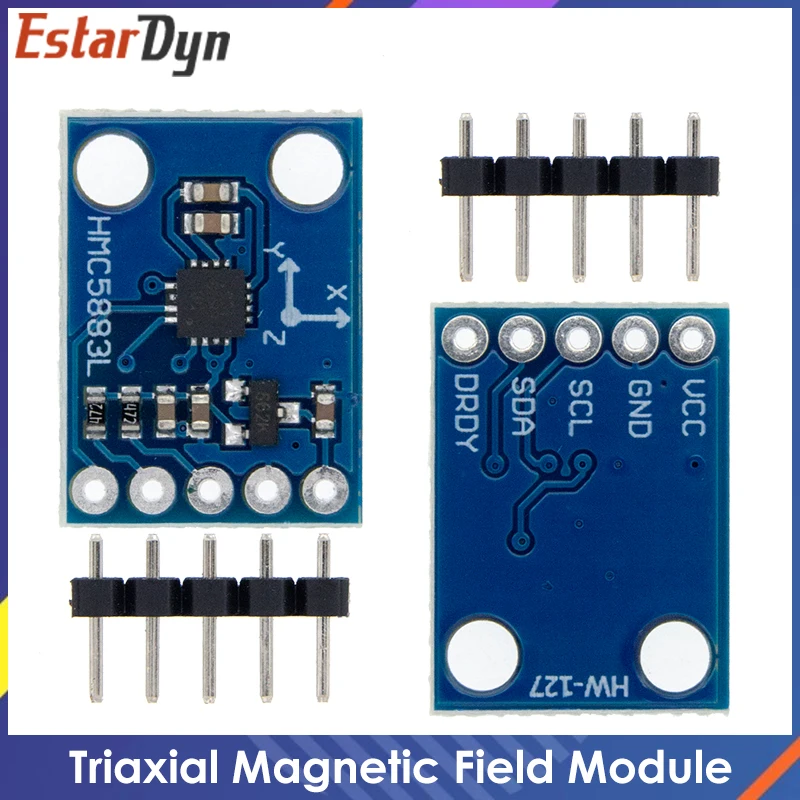 GY-273 3V-5V HMC5883L Triple Axis Compass Magnetometer Sensor Module Three Axis Magnetic Field Module