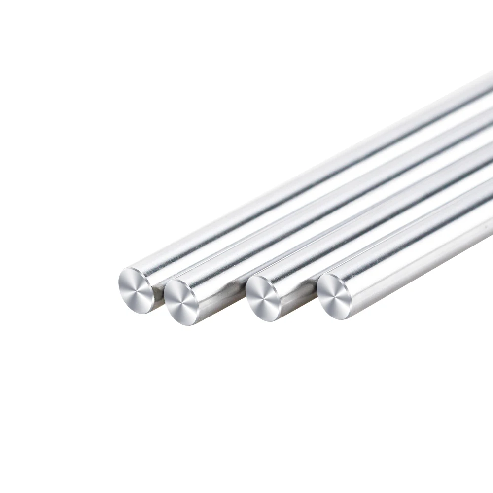 4Pcs/lot 3D Printer Parts Optical Axis OD 8mm x 200/300/400/500mm Cylinder Liner Rail Linear Shaft Chrome