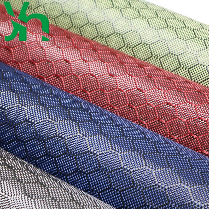 3K240g blue football pattern carbon fiber cloth, personalized decoration of interior and exterior parts of the car