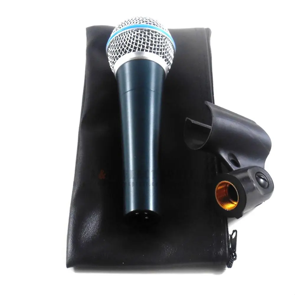 Super Cardioid Microphone Dynamic Vocal Wired Microphone Professional Beta58A Beta 58A 58 A Mic For Karaoke Microfono Microfone