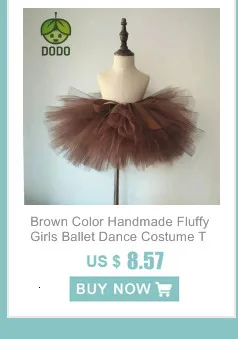 Handmade Mädchen Flauschigen Dance Ballett Tutu Rock Grau Farbe Nylon Baby Kinder Geburtstag Party Kostüm Tüll Tutu Rock – Detail 10