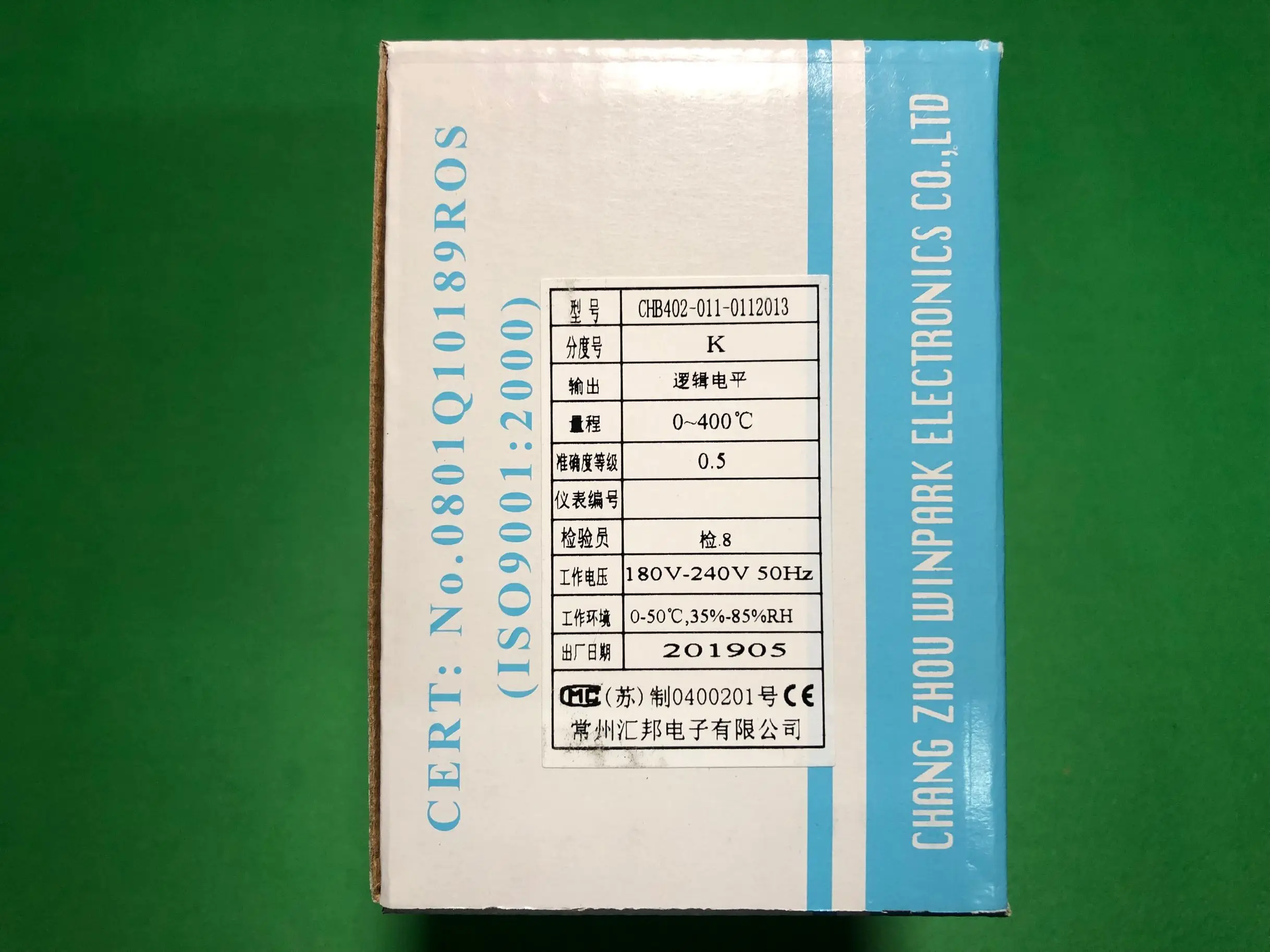 Imagem -04 - Winpark Controlador de Temperatura Chb402011-0112013 Controlador de Temperatura Chb402-021-0132013