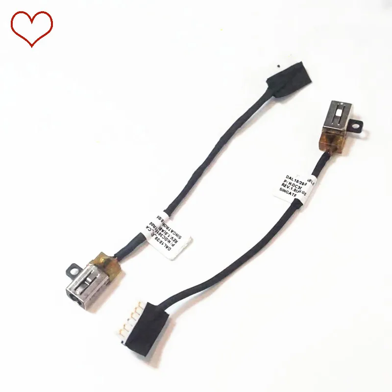 

Laptop DC Power Jack Cable DC Charging Connector Port Power Cable Cord For Dell Inspiron 3480 Latitude E3490 E3590 5593 P89G