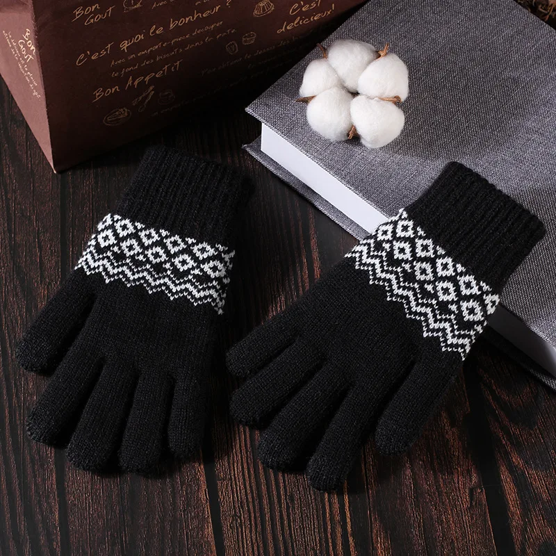 Rimiut New Arrive Casual Thick Warm Unisex Gloves Autumn Winter Skiing Touch Screen Useful Gloves Fashion Students hand Gloves