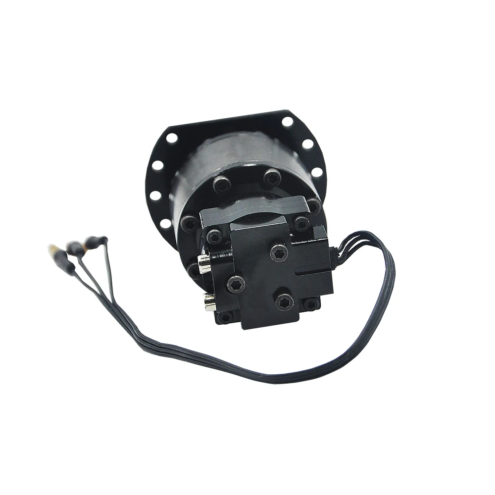 Simulation Brushless Rotary Motor Large Torque For 1/12 RC Hydraulic Excavator Loader Tamiya Engineering Vehicle DIY Robot part