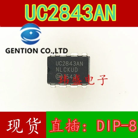 10 Uds UC2843BN DIP-8 UC2843P UC2843B UC2843AN UC2843N TL2843P en stock 100% nuevo y original