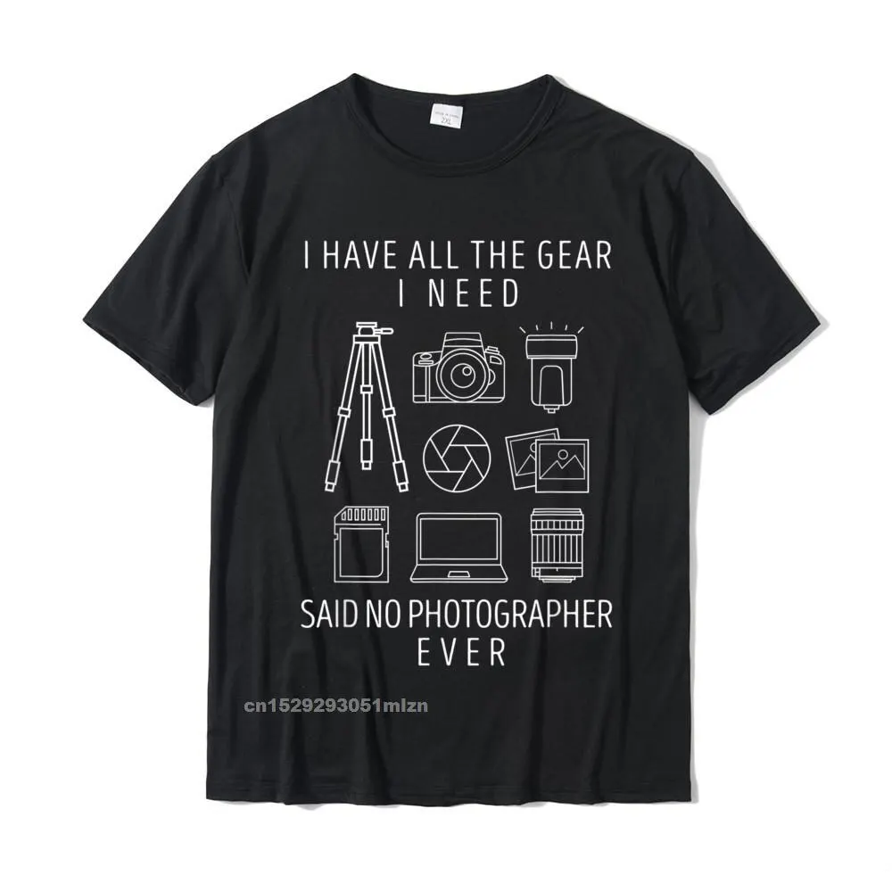 Photography Lover Gift T-Shirt Funny Photographer Tee T-Shirt Cotton Family Tees Faddish Men T Shirts Casual