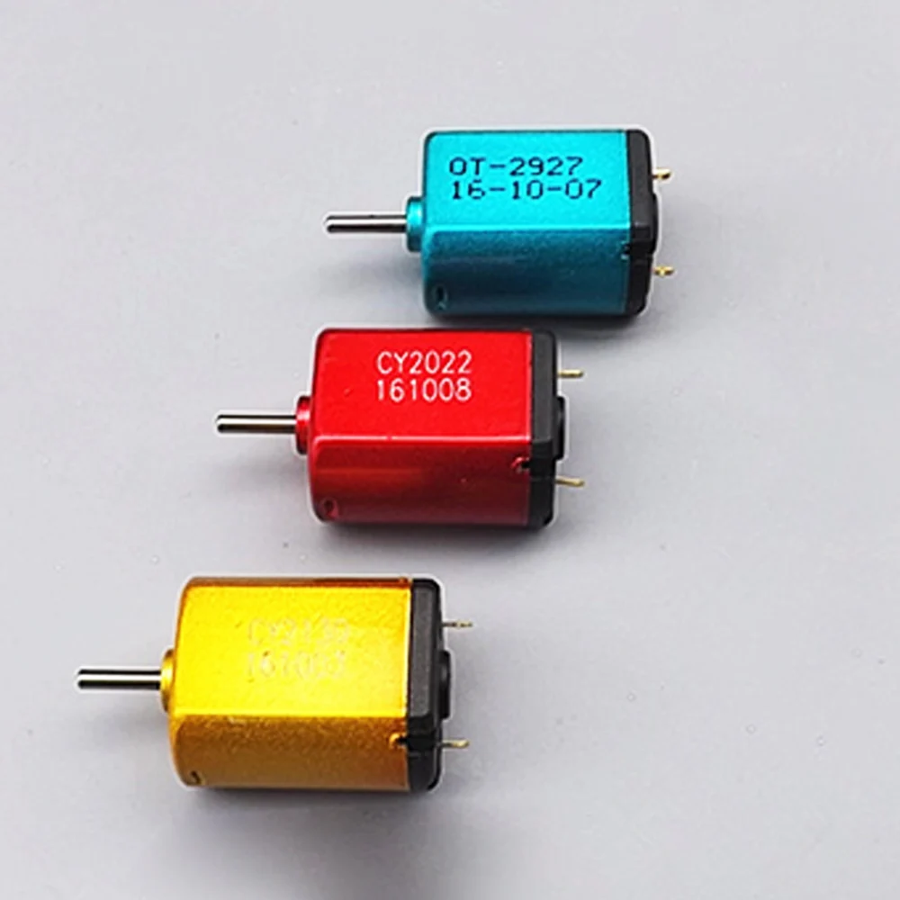 Mini 030 Carbon Brush Motor Color DC 1.5V 3.7V 5V 17800-59000RPM High Speed Competition Toy DC Motor Long Life