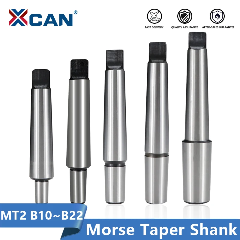 XCAN Morse Tapper Shank MT2 B10(0.5-6mm) B12(1-10mm) B16(1-13mm) B18(1-16mm) B22(5-20mm) Keyless Drill Chuck Arbor