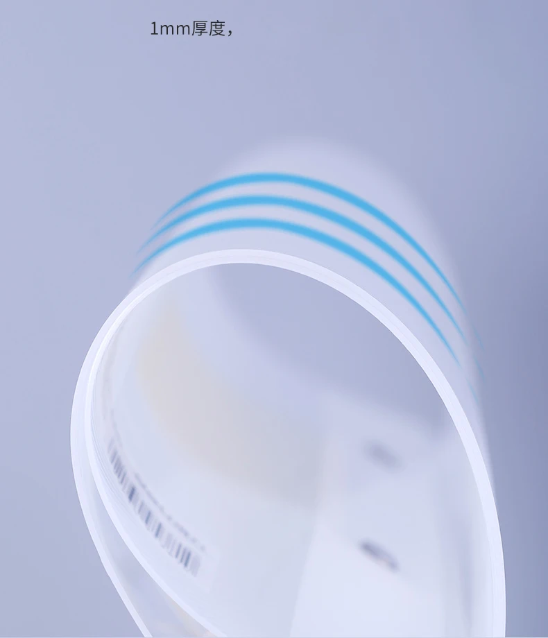 2/3/4 Ringen Eenvoudige Classy Pp Clear Document Bindmiddel A4, Map Met D-Vormige Clips